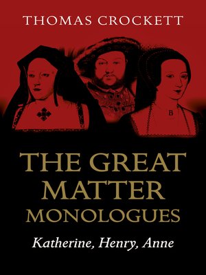cover image of The Great Matter Monologues
